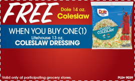 Coleslaw product image.