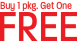 Free pkg. must be of equal or lesser value product image.