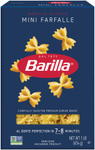 Barilla 16 oz. Select Varieties Pasta product image.