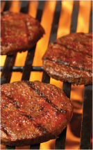 Day's 1 lb. 85% Lean Ground Beef Pattie product image.