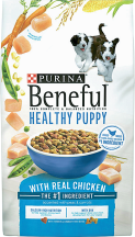 Dog food product image.