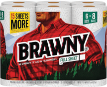 Bath Tissue or Paper Towels product image.