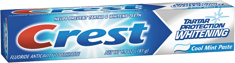 Toothpaste product image.
