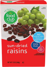Raisins product image.