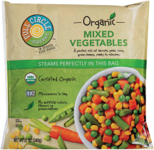 Organic Frozen Vegetables product image.