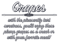 Seedless Grapes product image.
