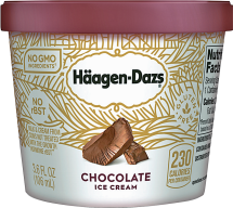 Haagen Daz 3.6 oz. Select Varieties Ice Cream Cups product image.