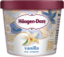 Haagen Daz 3.6 oz. Select Varieties Ice Cream Cups product image.