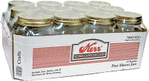 Pint mason Jars product image.