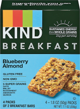 Kind Bars Healthy Grains or Breakfast product image.
