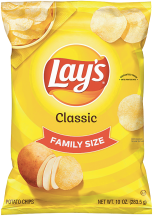 Family Size Potato Chips product image.