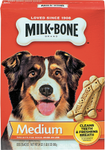 Dog biscuits product image.