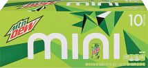 10 pk. 7.5 oz. Mini Cans Select Varieties Pepsi Products product image.