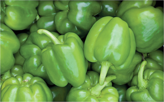 Green Bell Peppers product image.