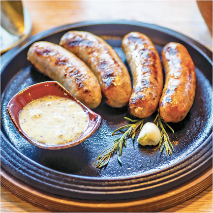 Sausages product image.