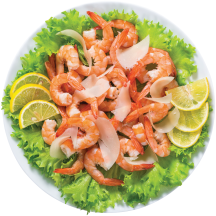 Raw Shrimp product image.