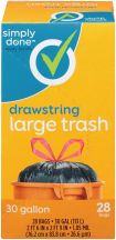 Large Trash Bags product image.
