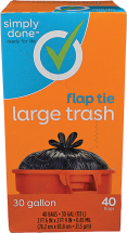 Large Trash Bags product image.