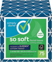Facial Tissue product image.