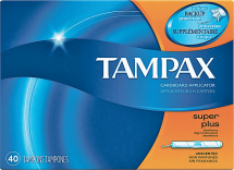 Tampons product image.