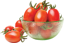 Grape Tomatoes or Hot House Cucumbers product image.