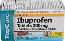 Ibuprofen product image.