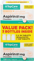 Aspirin product image.