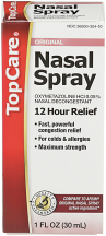 Nasal spray product image.