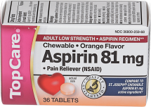 Aspirin product image.