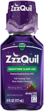 ZzzQuil product image.